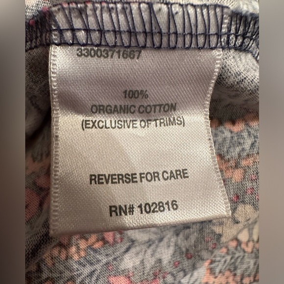 GARNET HILL 100% organic cotton dress, girls’ size L (8-10), like new - Picture 3 of 5